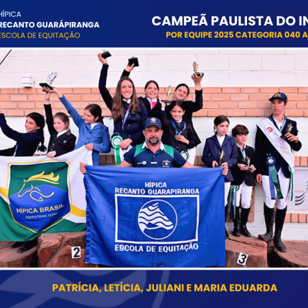 CAMPEÃ PAULISTA DO INTERIOR 2025! 🏆